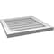 Ekena Millwork Vertical Surface Mount PVC Gable Vnt: Non-Functional, w/2"W x 1-1/2"H, Brickmould Frame, 20"W x 20"H GVPVE20X2002SN - alternate 5